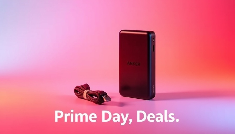 Anker Prime Day Deals featuring power station on gradient background.