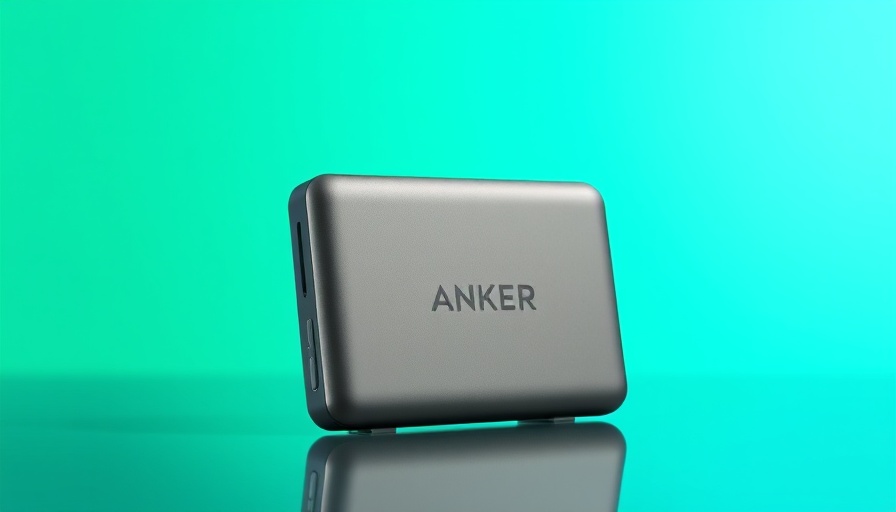 Prime Day Anker Deals featuring Anker Solix device.