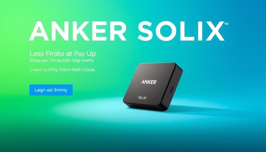 Prime Day Anker Deals on Mobile Accessories featuring Solix device.