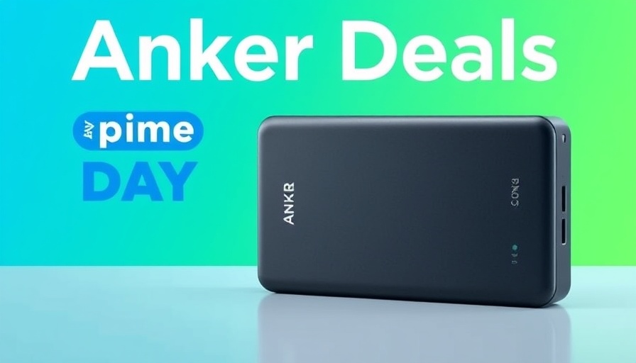 Anker Prime Day deals featuring Anker SOLIX power station.