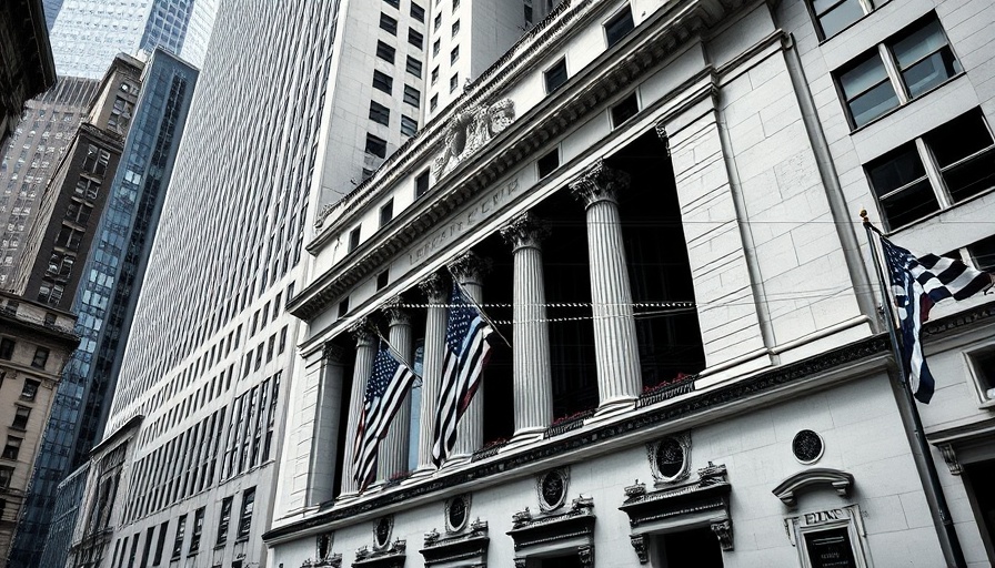 New York Stock Exchange and Wall Street sign, symbolizing stock market optimism in solar energy investments.