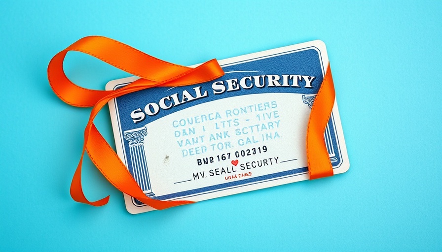 Gift-wrapped Social Security card, maximize Social Security benefits.