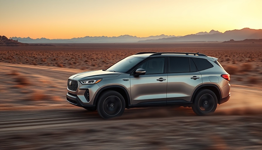 Sleek SUV driving in desert as Cupra postpones US market entry.