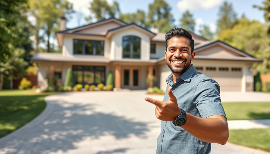 Confident man promoting ways to maximize your rental property income.