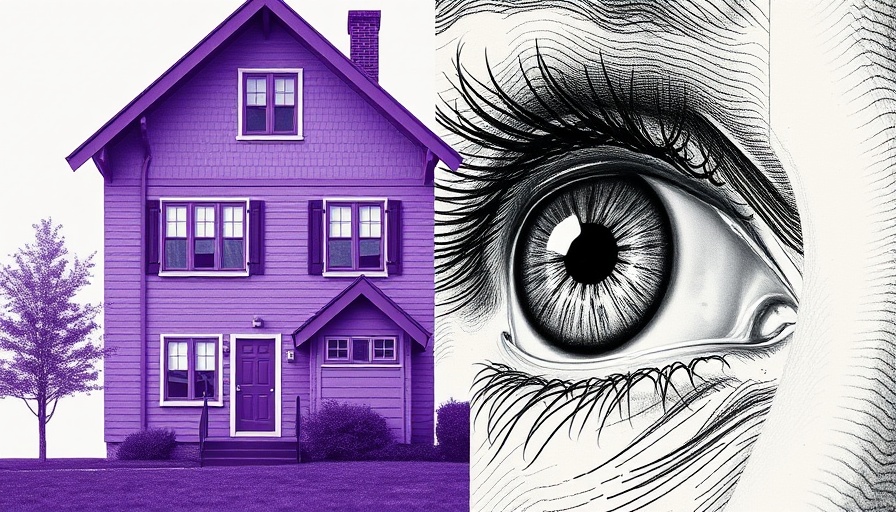 Conceptual collage depicting buyer affordability with house and dollar bill.