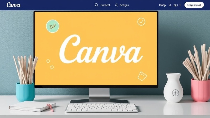 Canva AI tools revolutionize small business marketing through interactive design and data visualization.
