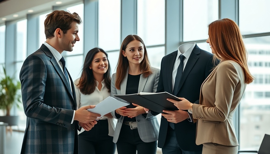 Couple consulting banker at best banks for small business.