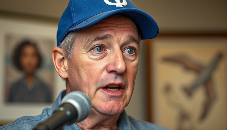 Audience segments discussion with man in blue cap speaking