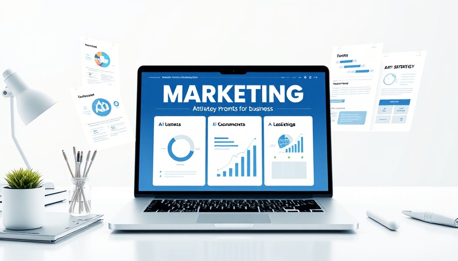 Tommy Mello digital marketing AI toolkit displayed on devices.
