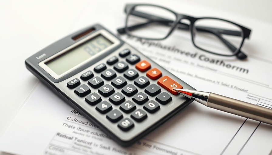 No-Doc Business Loans concept with application form and calculator