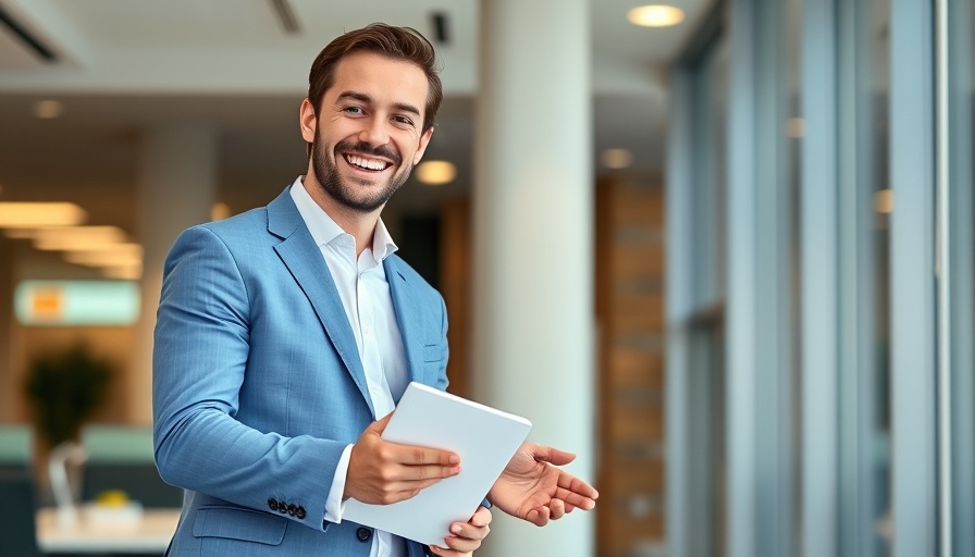 Professional candidate experience in a modern office setting.