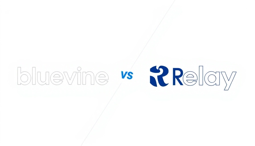 Business checking comparison: Bluevine vs Relay logos