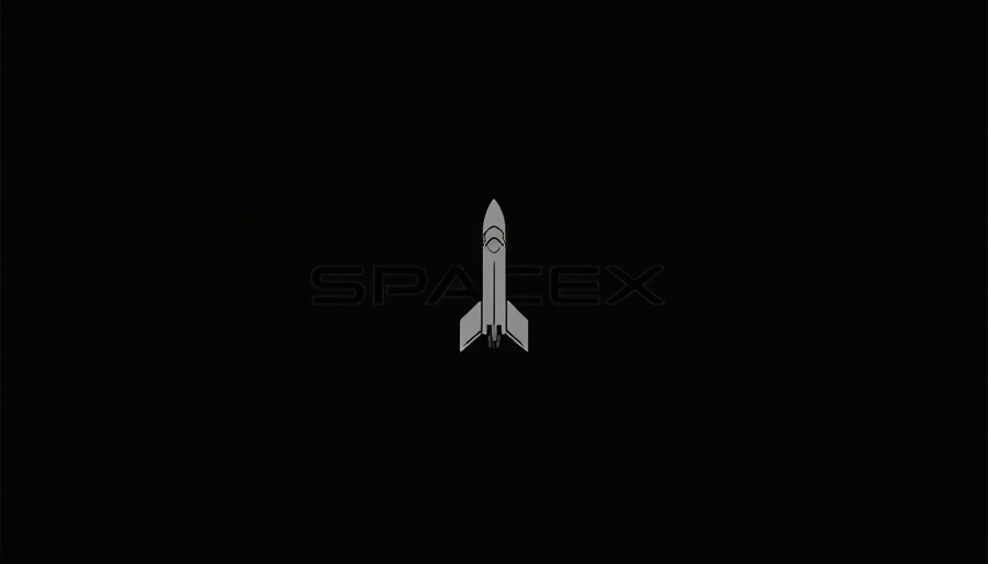 Starship Flight 7 minimalistic black SpaceX logo
