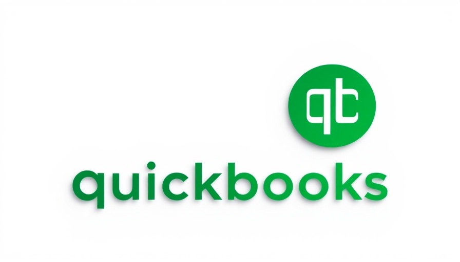 QuickBooks Online Accountant logo, modern style, green and black.
