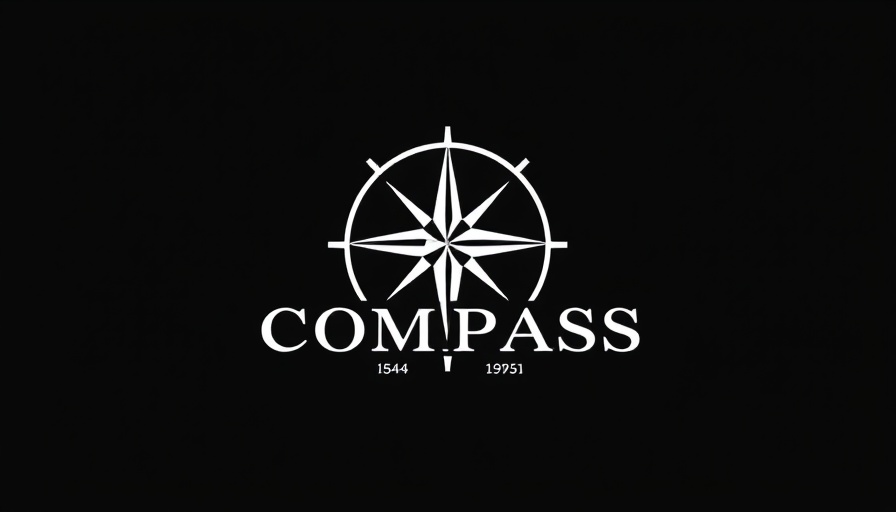 Social media explorer logo with compass icon