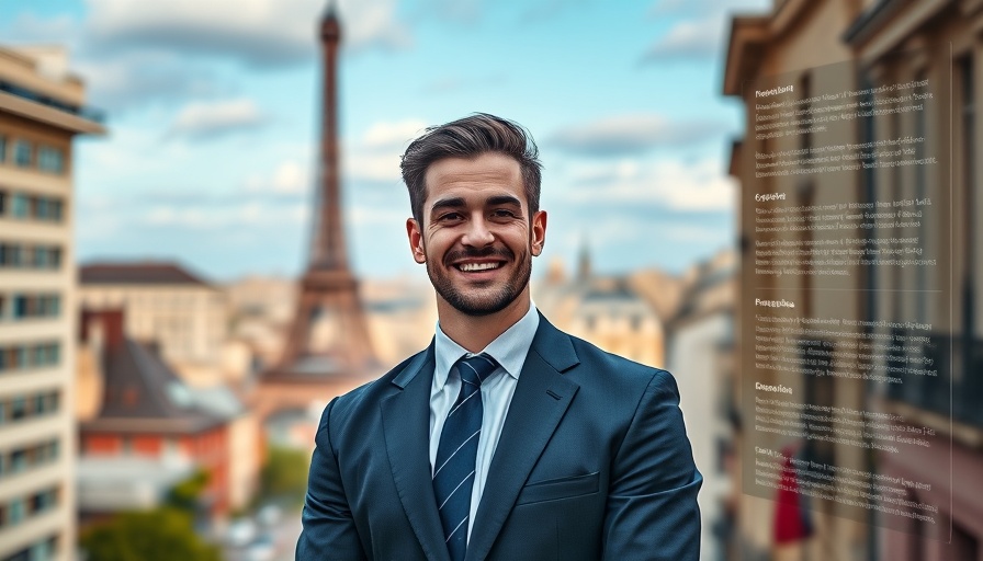 Social Media CEOs in Paris with Eiffel Tower backdrop.