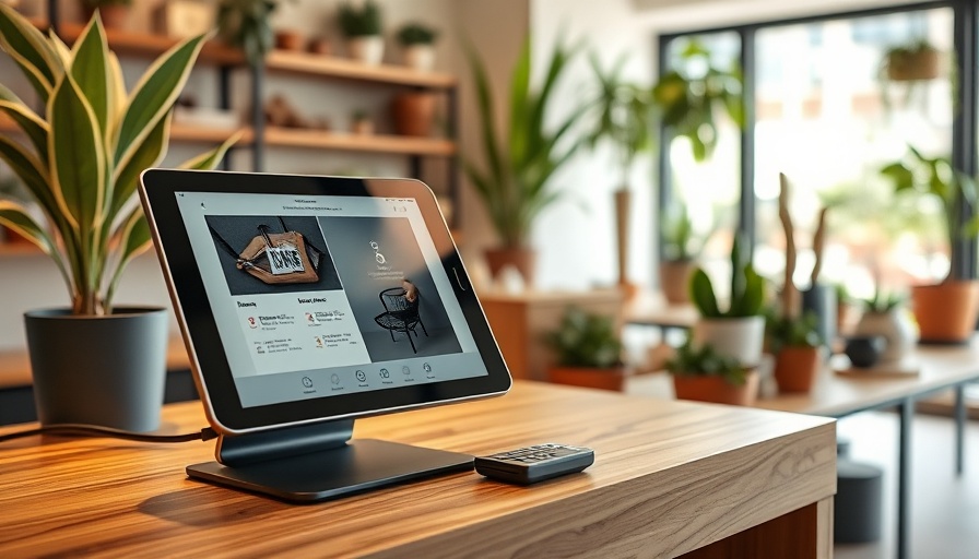 Modern POS system setup showcasing clover alternatives