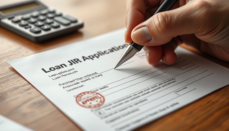 Self-Employed Business Loans: Approved application form close-up.