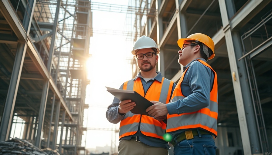 Construction workers at site, highlighting Best Construction Factoring Companies 2025.