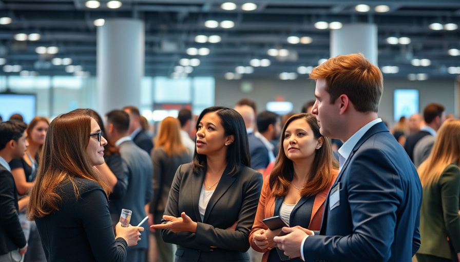 Professionals networking at Social Media Conferences 2025 event.