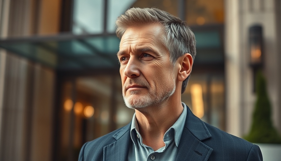 Mature man outside building, Canadian entrepreneurs 2025 predictions.