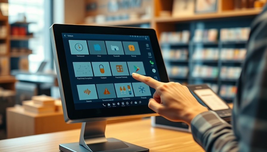 Modern POS system in retail store - Best POS Systems for Retail 2025.