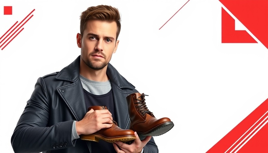 Stylish man promoting Best Influencer Marketing Strategies for Footwear Brands