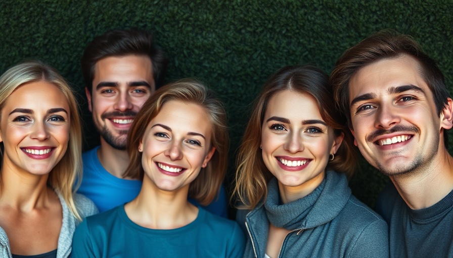 Smiling individuals discussing financial independence and early retirement.