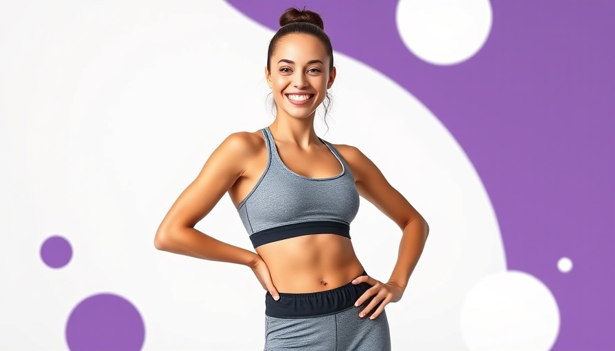 Fitness influencer marketing campaigns with confident fitness woman.