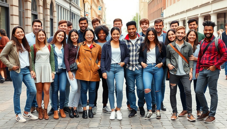 Diverse team smiling and posing outdoors, representing software supply chain security.