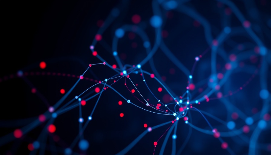 Abstract digital data stream illustrating AI coding sector.