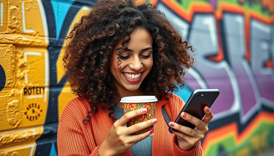 Woman engaging with smartphone suggesting ways to reset Instagram algorithm