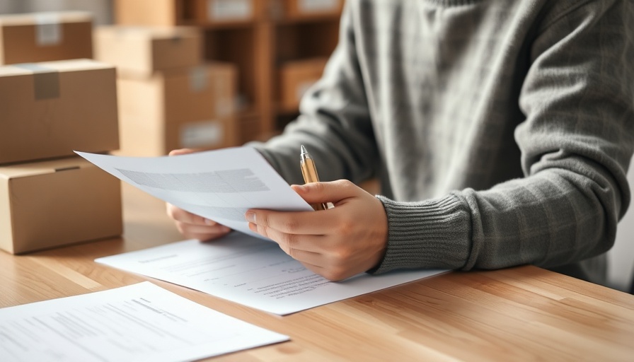 Person reviewing documents on a desk about EIN vs. SSN differences.