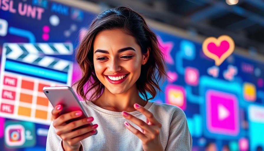 Engaging in Instagram Community Chats for Real Estate with smartphone.