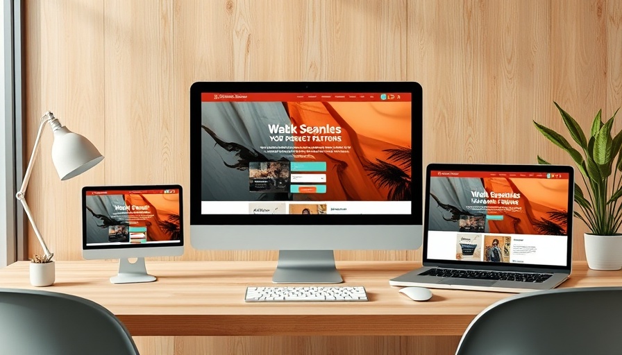 Responsive website design on devices for best website builders for small businesses