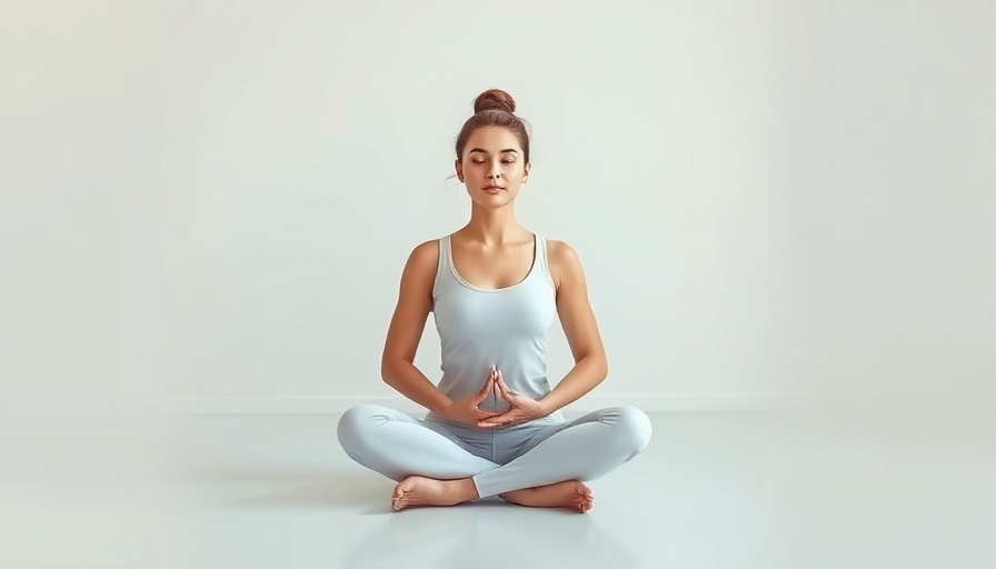 Mental Health and Mindfulness Social Media Campaigns with woman meditating.
