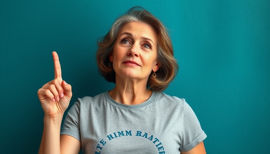 When Should You Hire a Financial Advisor: Woman pointing upwards in thought.
