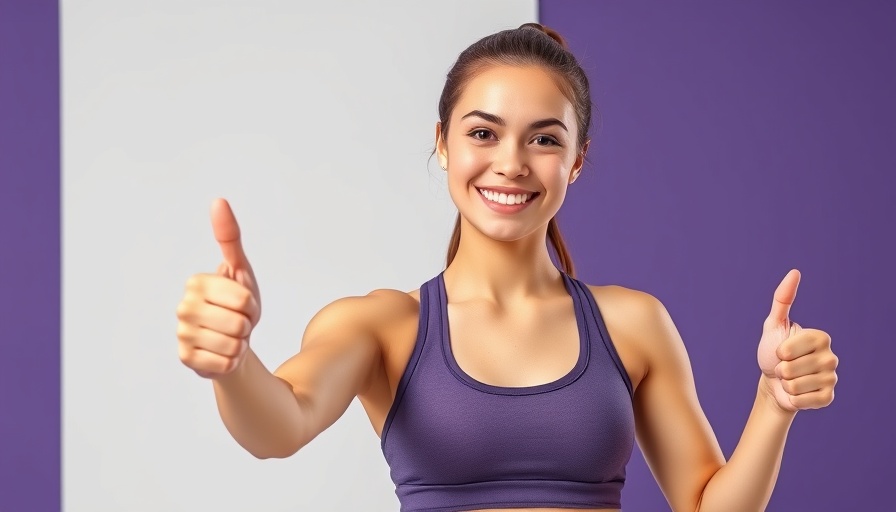 Smiling woman gives thumbs up for influencer marketing strategies