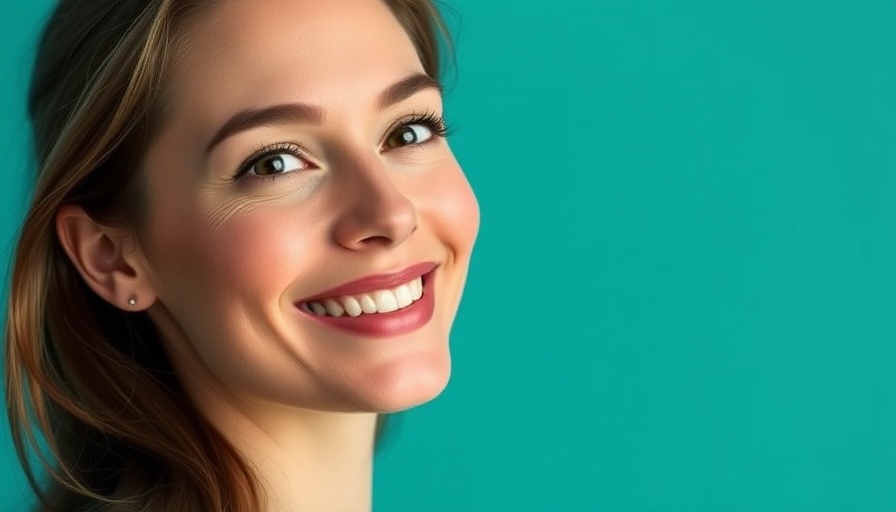 Portrait of a smiling woman representing financial freedom in the Barista FIRE movement.