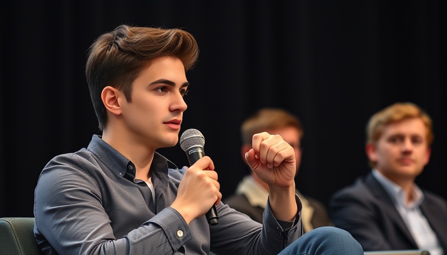 Young entrepreneur discusses defense tech innovations.