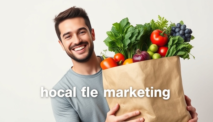 Influencer marketing strategies for meal kit delivery services with smiling man.
