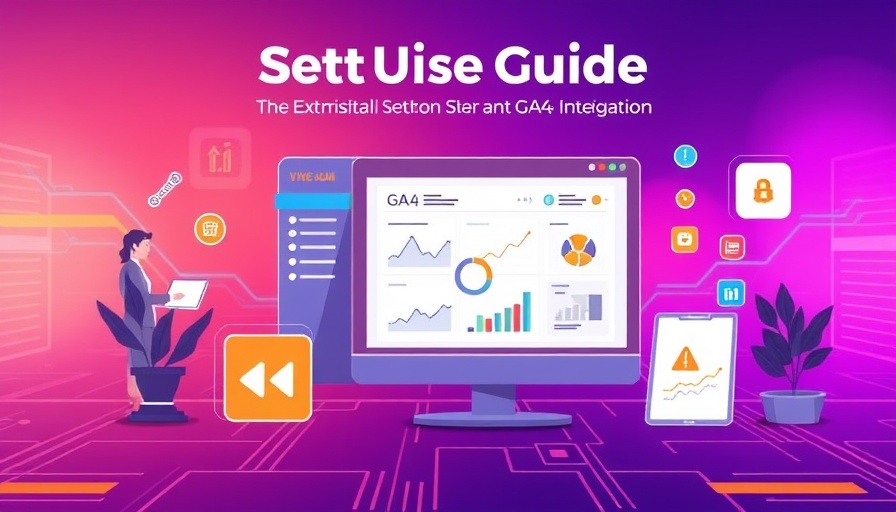 GA4 integration with Meta Events Manager guide in vivid colors