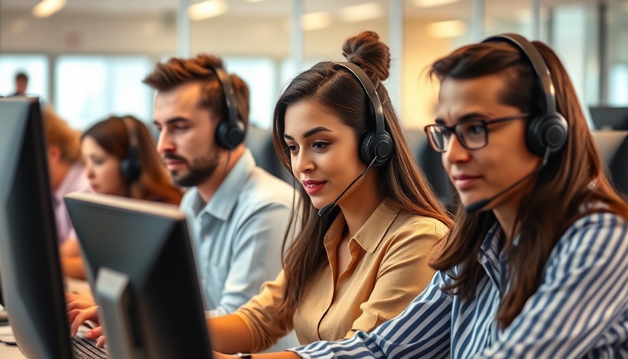 UWM Loan Servicing Expansion call center with focused employees.