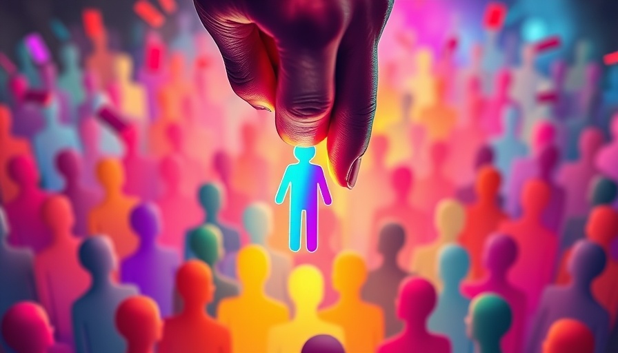 Illustration depicting target audience concept in real estate marketing.