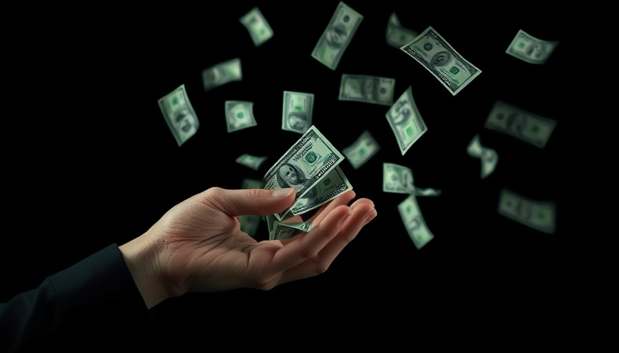 NAR legal representation cost symbolized by flying money.