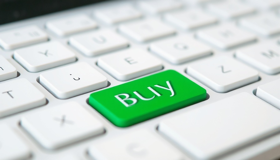 Modern keyboard with prominent 'BUY' key representing wallet infrastructure innovations.