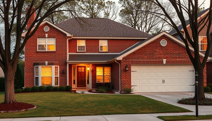 Charming brick home exterior for 1031 exchange your primary residence.