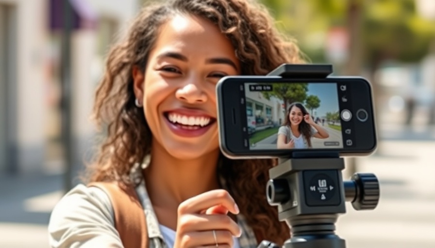 Unlockable Reels on Instagram video recording with smartphone outdoors.