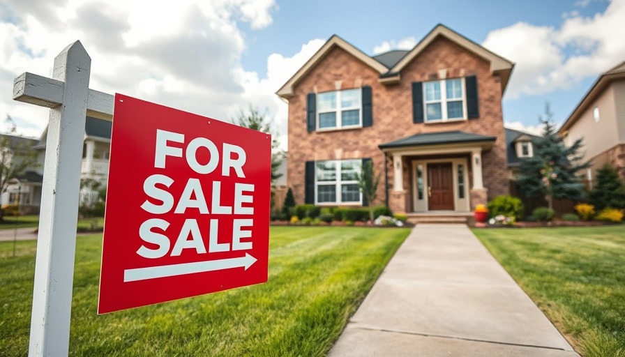 For Sale sign in front of suburban home, Spring Homebuying Market Cooling.