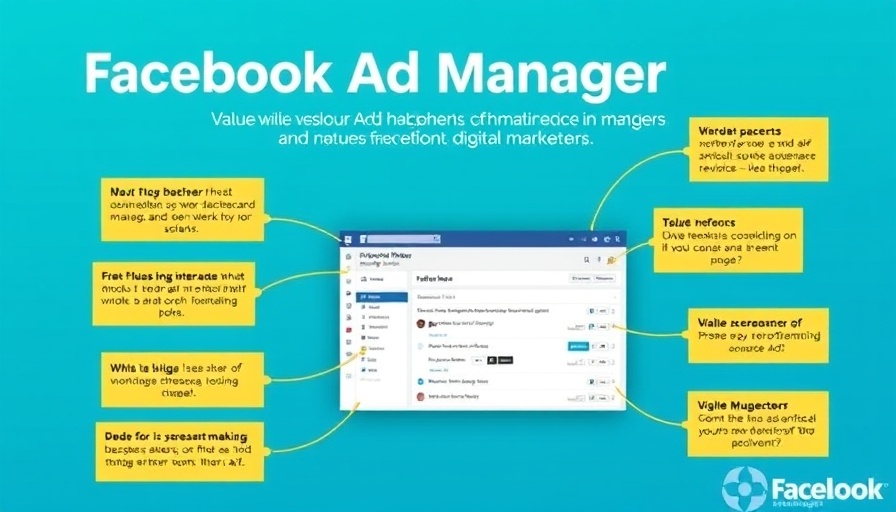 Meta Value Rules for Facebook Marketers infographic with interface details.